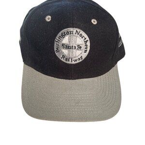 Burlington Northern Santa Fe Railway Hat Embroidered Adj Northern Cal